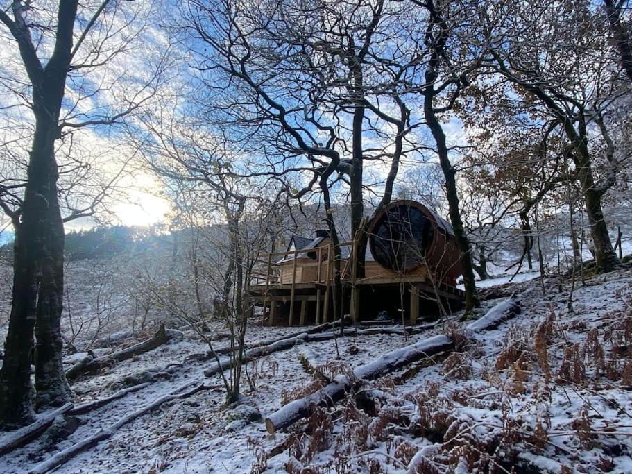 Chestnut Tree House With Hot Tub & Sauna บาร์มัธ ภายนอก รูปภาพ