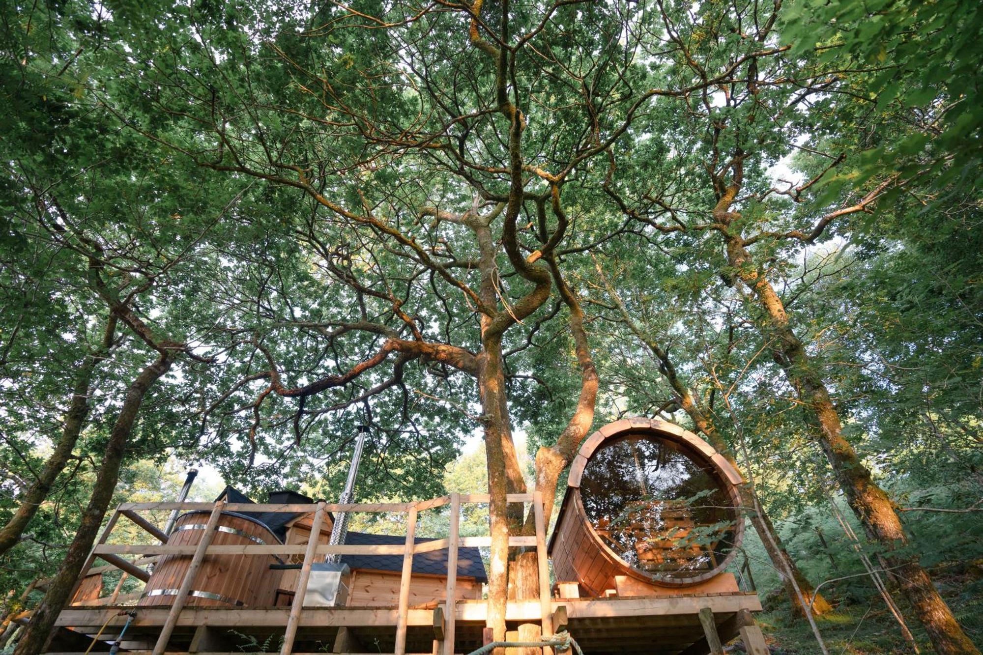 Chestnut Tree House With Hot Tub & Sauna บาร์มัธ ภายนอก รูปภาพ